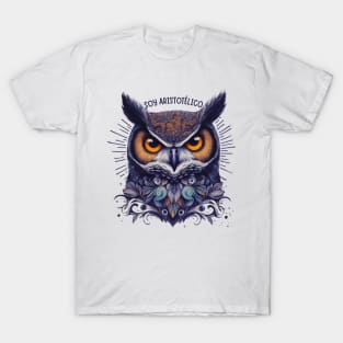 I’m Aristotelian quote for owl fans T-Shirt